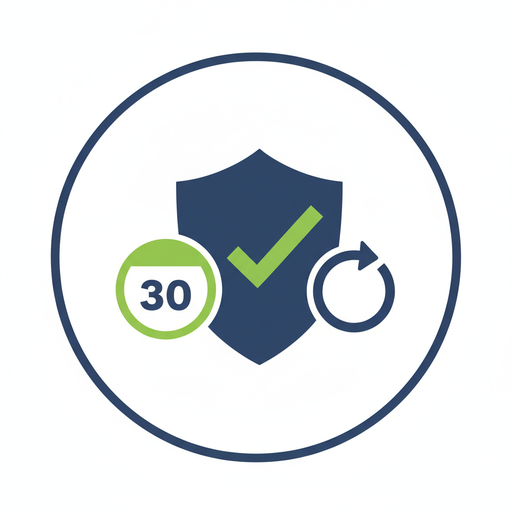 30-Day Money Back Guarantee